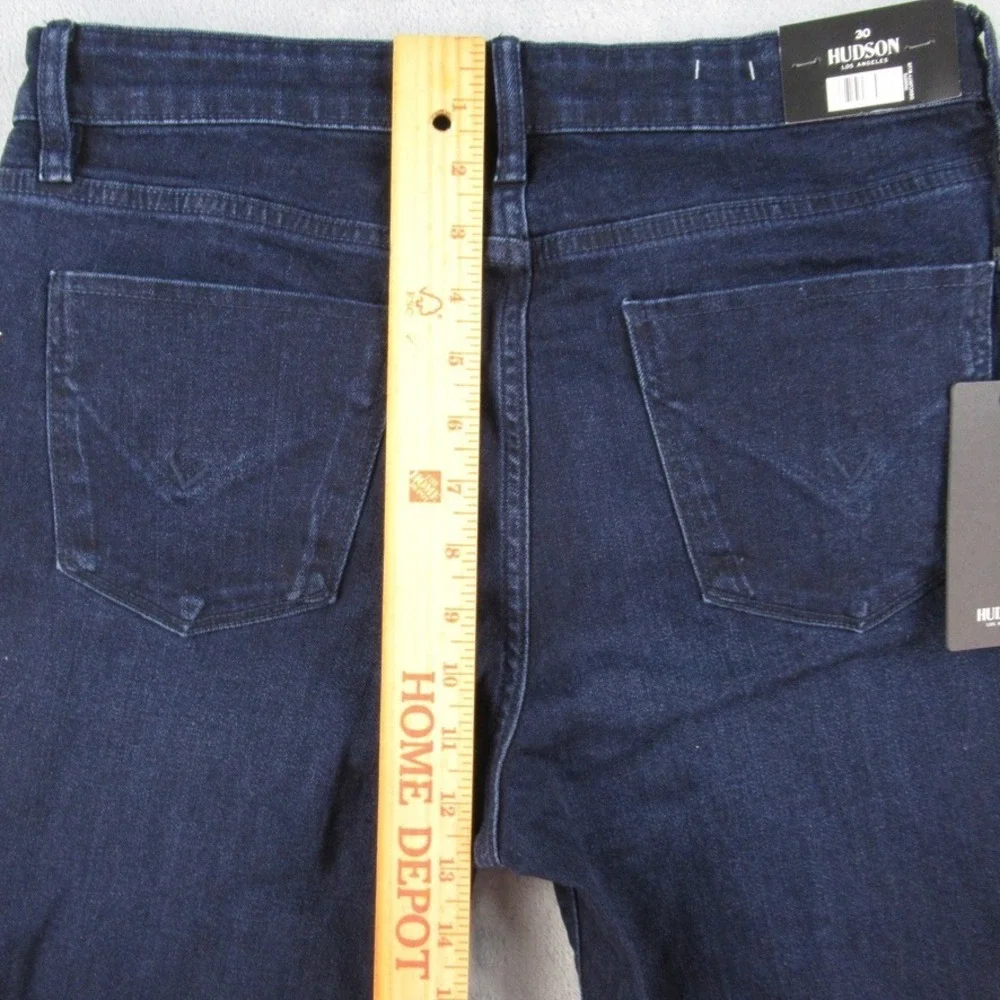 Hudson Los Angeles Jeans Womens 10 Straight‎ Leg Obscurity Blue 1900970 NWT